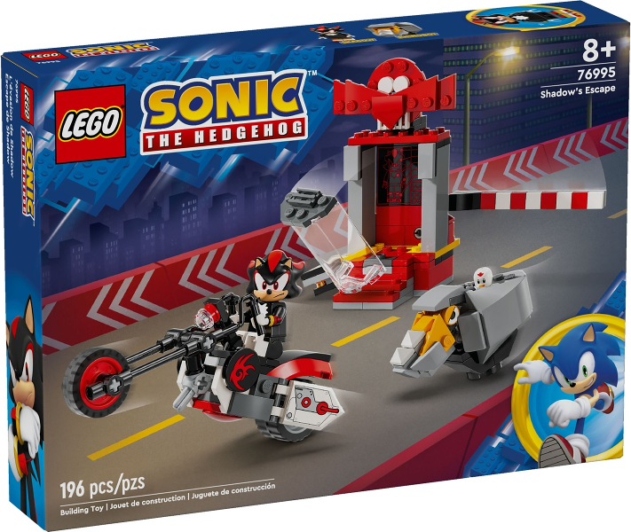 76995 Shadow's Escape (Retired) LEGO Sonic product image 1, provided for visual reference and product detail review