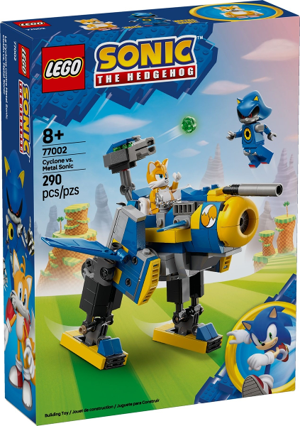 77002 Cyclone vs. Metal Sonic (Retired) LEGO Sonic product image 1, provided for visual reference and product detail review