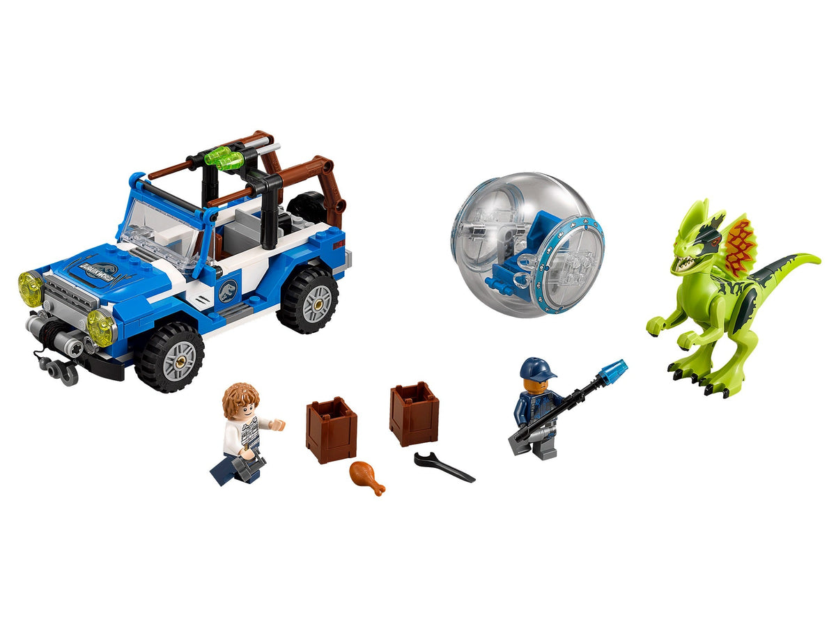 75916 Dilophosaurus Ambush (Retired) LEGO Jurassic World product image 2, provided for visual reference and product detail