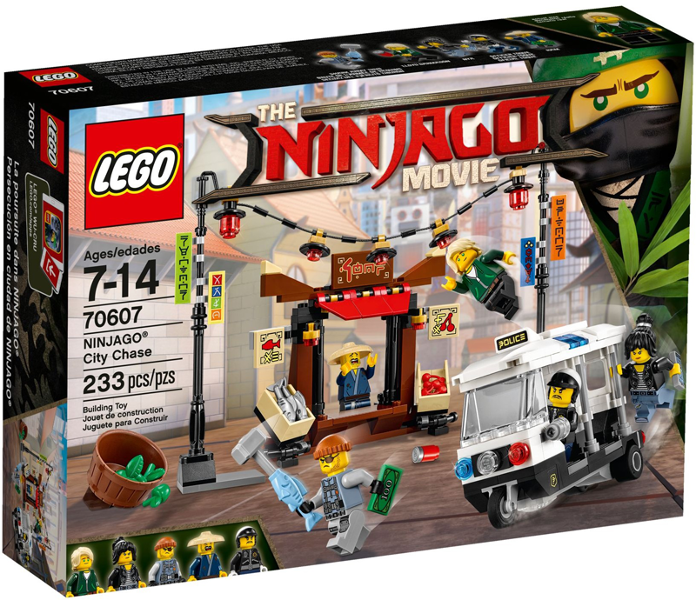 70607 NINJAGO City Chase (Retired) LEGO The LEGO Ninjago Movie product image 1, provided for visual reference and product