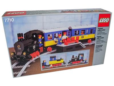 7710 Push-Along Passenger Steam Train (Retired) LEGO Trains product image 1, provided for visual reference and product