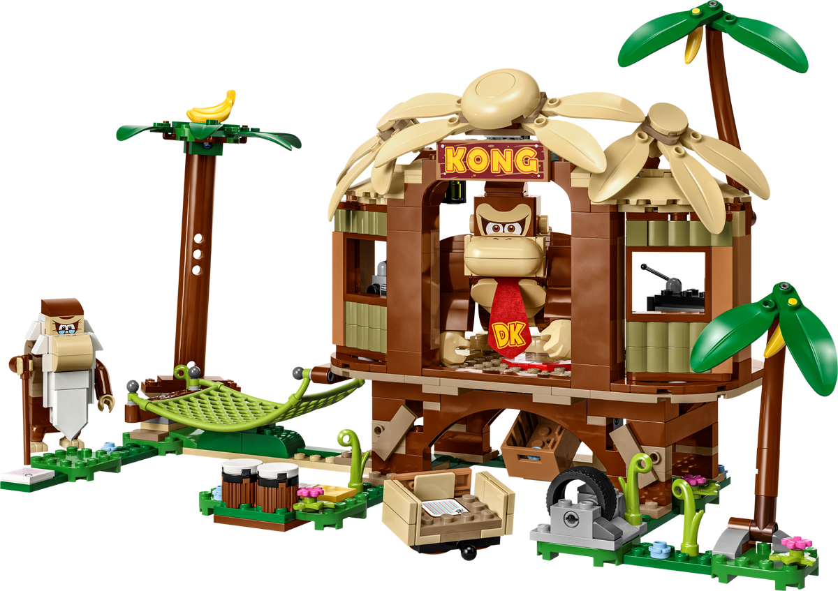 71424 Donkey Kong's Tree House (Retired) LEGO Super Mario product image 2, provided for visual reference and product detail