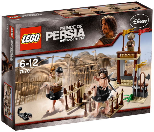 7570 The Ostrich Race (Retired) LEGO Prince of Persia product image 1, provided for visual reference and product detail