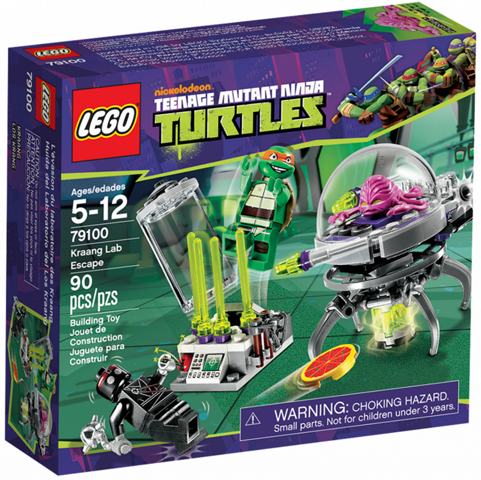 79100 Kraang Lab Escape (Retired) LEGO Teenage Mutant Ninja Turtles product image 1, provided for visual reference and