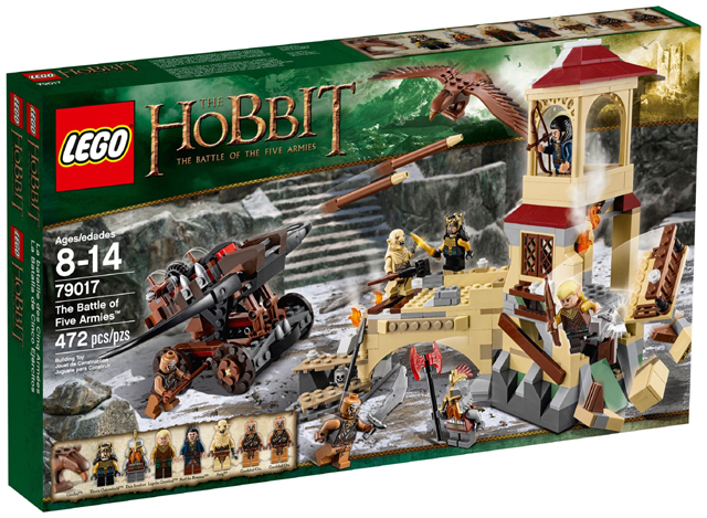 79017 The Battle of Five Armies (Retired) LEGO The Hobbit product image 1, provided for visual reference and product detail