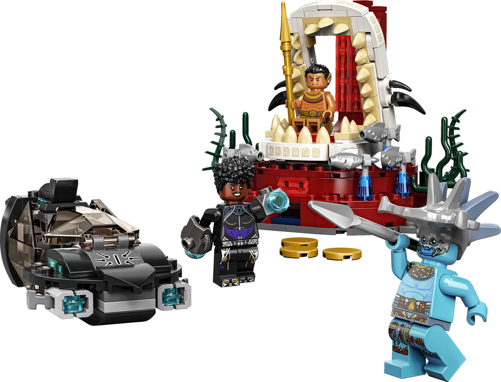 76213 King Namor's Throne Room (Retired) LEGO Super Heroes product image 2, provided for visual reference and product detail