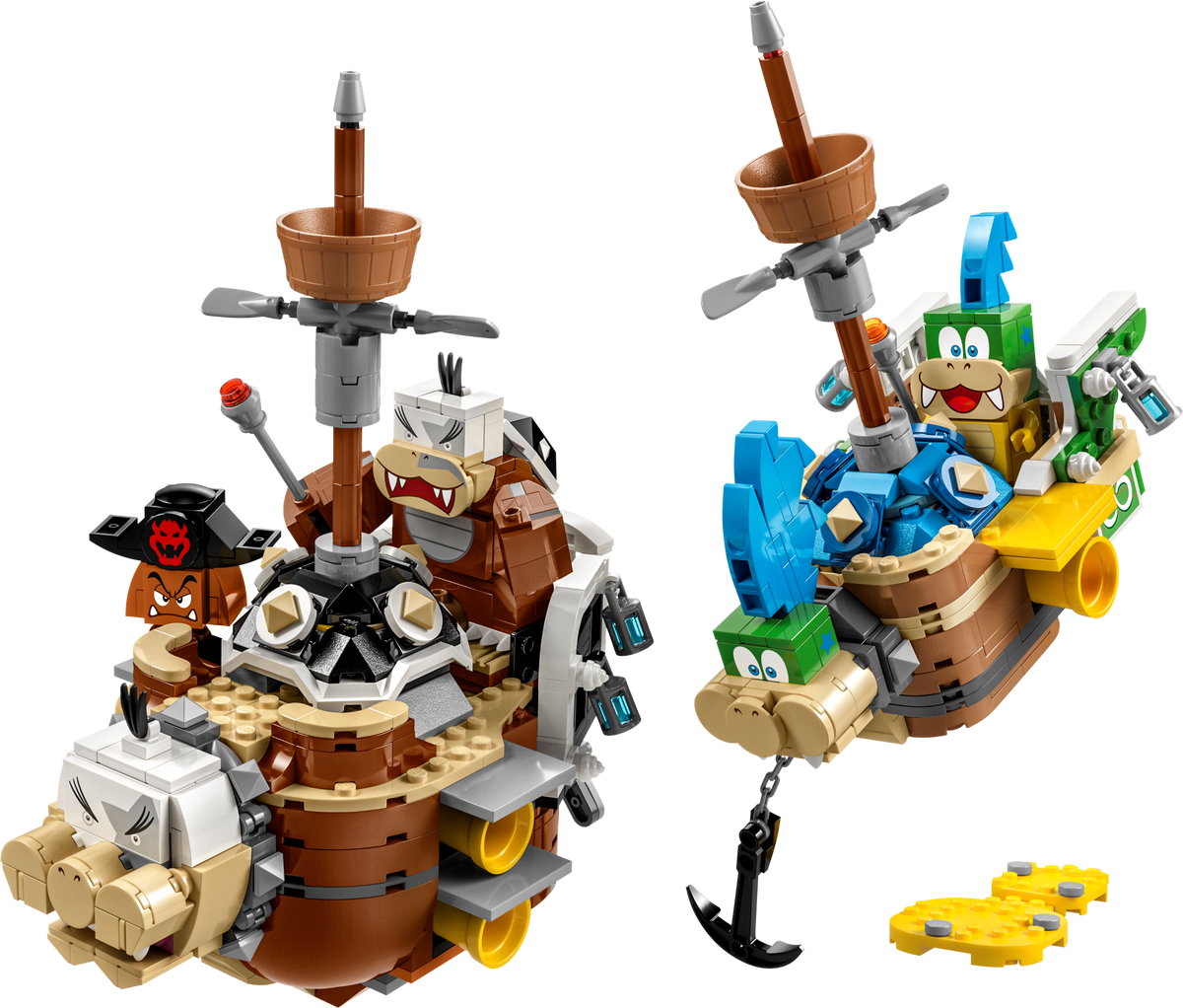 71427 Larry's and Morton's Airships - Expansion Set (Retired) LEGO Super Mario product image 2, provided for visual