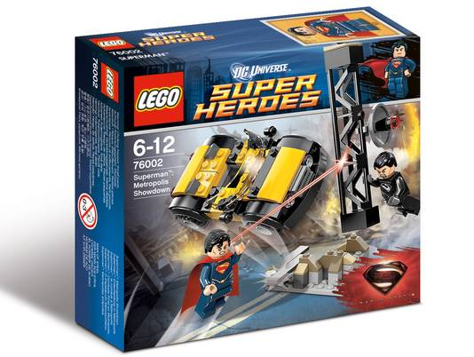 76002 Superman Metropolis Showdown (Retired) LEGO Super Heroes product image 1, provided for visual reference and product