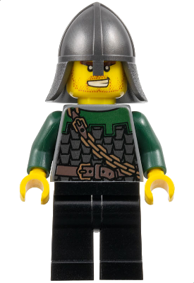 Kingdoms - Dragon Knight Scale Mail with Chain and Belt, Helmet with Neck Protector, Bared Teeth (cas485) product image 1,