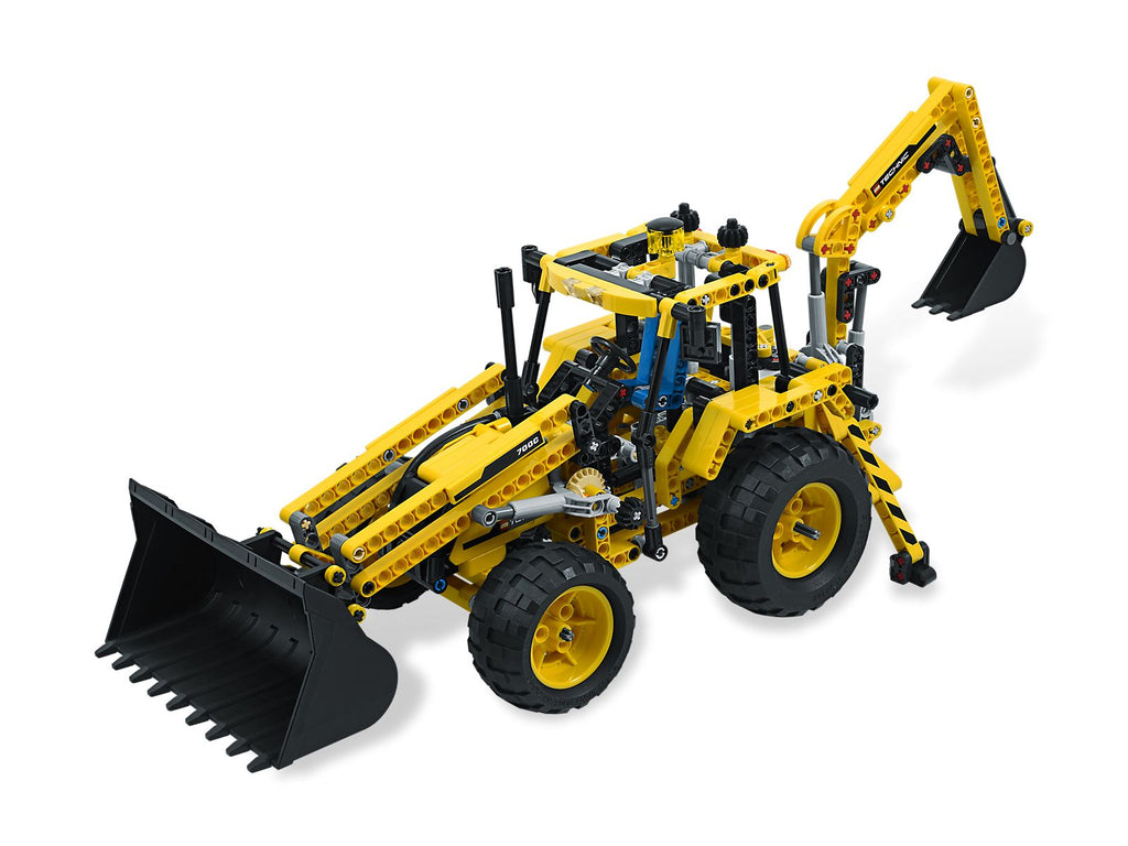 8069 Backhoe Loader (Retired) LEGO TECHNIC product image 2, provided for visual reference and product detail review
