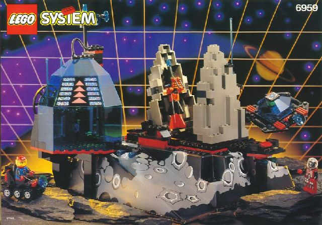 6959 Lunar Launch Site (Certified) LEGO Space product image 1, provided for visual reference and product detail review