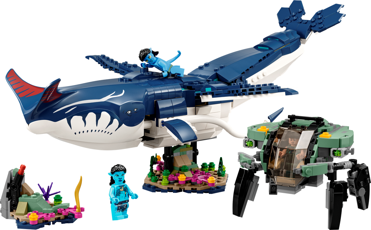 75579 Payakan the Tulkun & Crabsuit (Retired) LEGO Avatar product image 2, provided for visual reference and product detail
