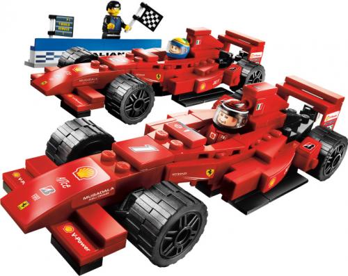 8168 Ferrari Victory (Retired) LEGO Racers product image 2, provided for visual reference and product detail review