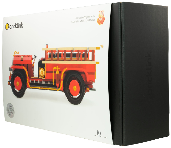 BL19002 Antique Fire Engine (Retired) LEGO Bricklink product image 1, provided for visual reference and product detail review