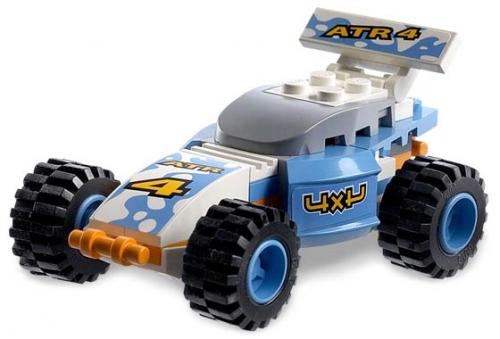 8657 ATR 4 (Retired) LEGO Racers product image 2, provided for visual reference and product detail review