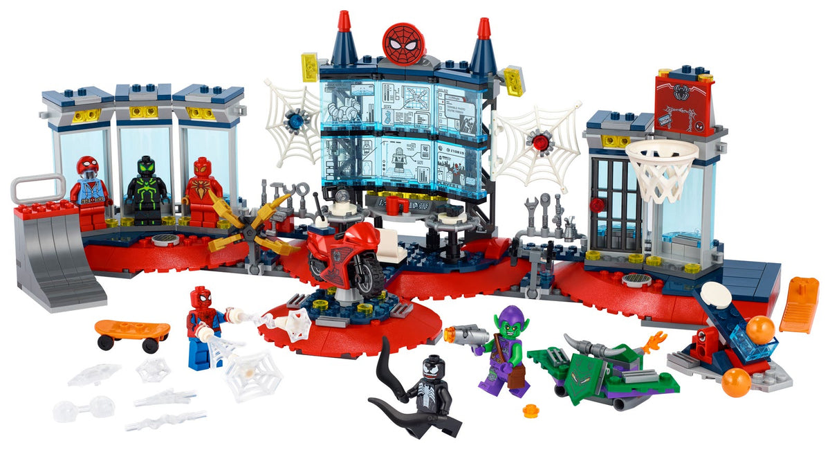 76175 Attack on the Spider Lair (Retired) LEGO Super Heroes product image 2, provided for visual reference and product