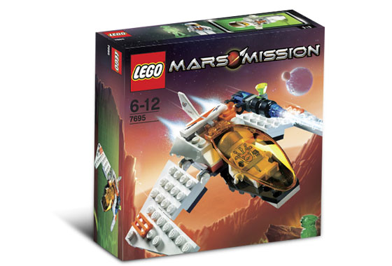 7695 MX-11 Astro Fighter (Retired) LEGO Space product image 1, provided for visual reference and product detail review