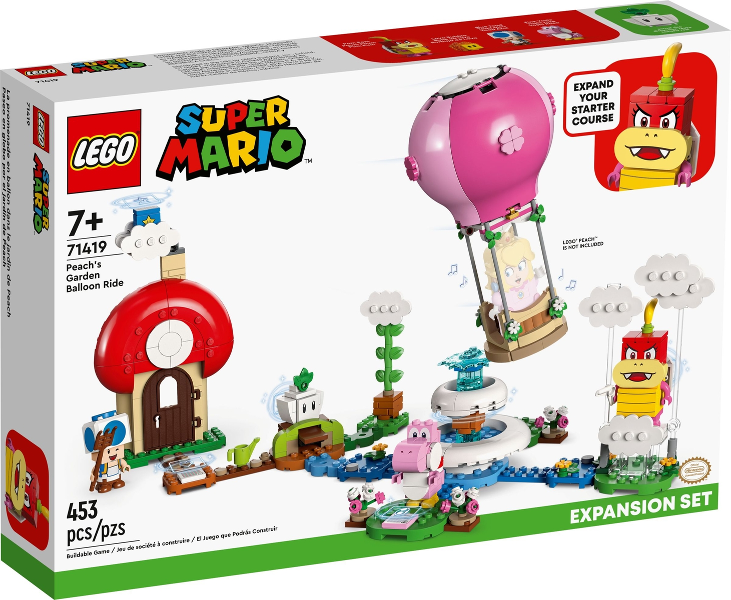 71419 Peach's Garden Balloon Ride - Expansion Set (Retired) LEGO Super Mario product image 1, provided for visual reference