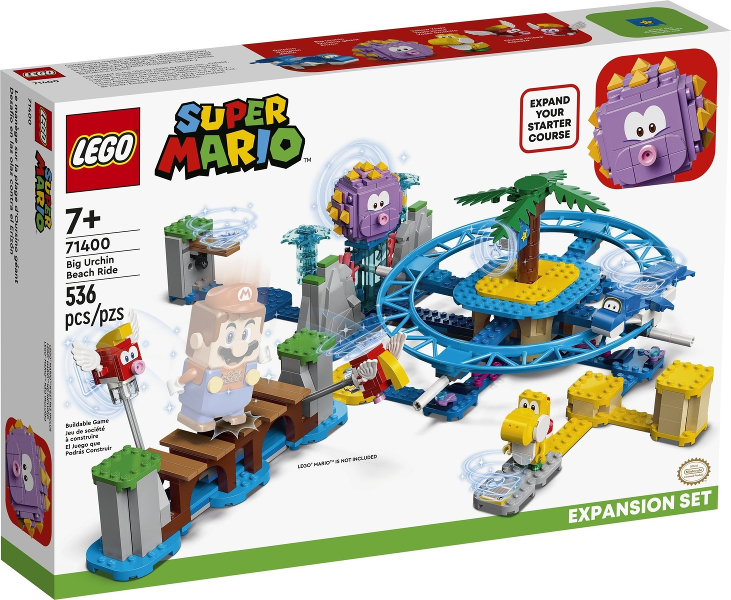 71400 Big Urchin Beach Ride - Expansion Set (Retired) LEGO Super Mario product image 1, provided for visual reference and