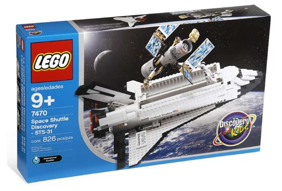 7470 Space Shuttle Discovery-STS-31 (Retired) LEGO Discovery product image 1, provided for visual reference and product