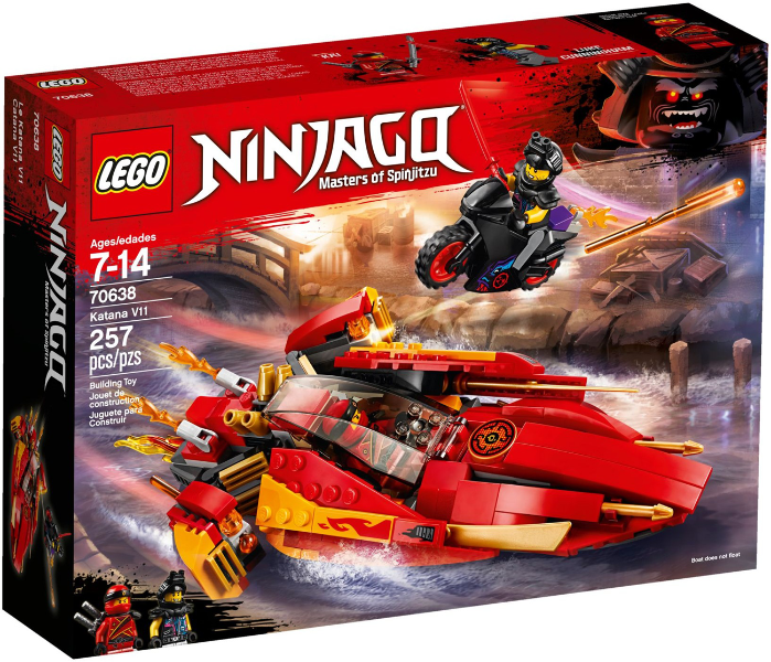 70638 Katana V11 (Retired) LEGO Ninjago product image 1, provided for visual reference and product detail review