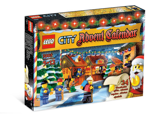 7907 LEGO City Advent Calendar (2007) (Retired) LEGO City product image 1, provided for visual reference and product detail