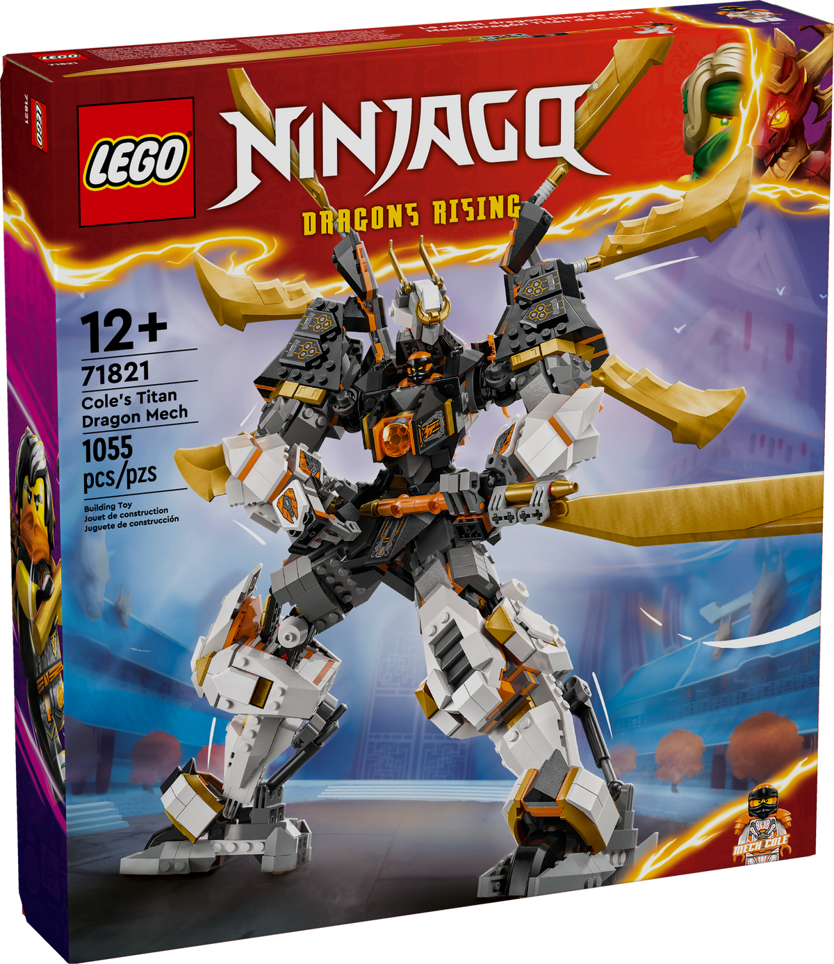 71821 Cole's Titan Dragon Mech (Retired) LEGO Ninjago product image 2, provided for visual reference and product detail