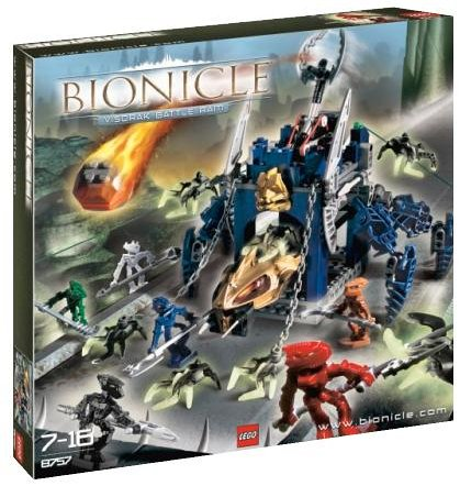 8757 Visorak Battle Ram (Retired) LEGO BIONICLE product image 1, provided for visual reference and product detail review