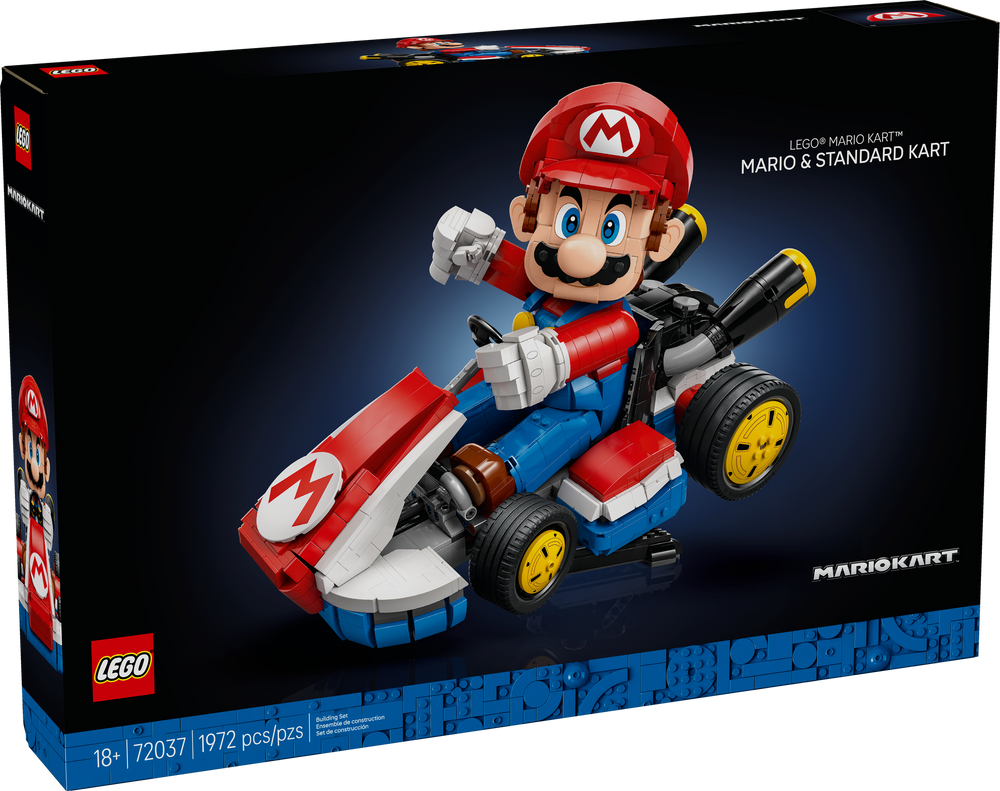 72037 Mario Kart - Mario & Standard Kart (Retired) LEGO Super Mario