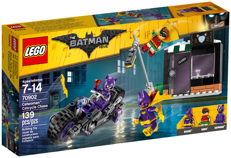 70902 Catwoman Catcycle Chase (Retired) LEGO The LEGO Batman Movie product image 1, provided for visual reference and