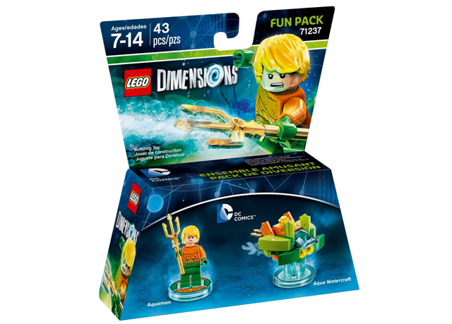 71237 Aquaman Fun Pack (Retired) LEGO Dimensions product image 1, provided for visual reference and product detail review