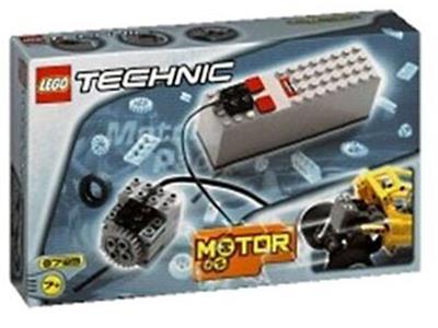 8735 Motor Set 9-Volt (Retired) LEGO TECHNIC product image 1, provided for visual reference and product detail review