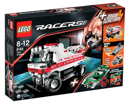 8184 Twin X-treme RC (Retired) LEGO Racers product image 1, provided for visual reference and product detail review