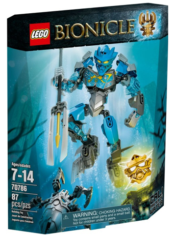 70786 Gali - Master of Water (Retired) LEGO BIONICLE product image 1, provided for visual reference and product detail review