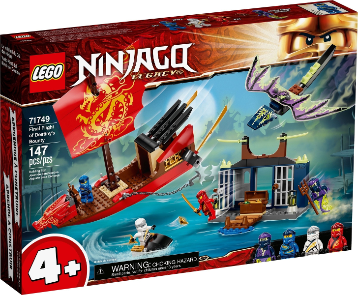 71749 Final Flight of Destiny's Bounty (Retired) LEGO Ninjago