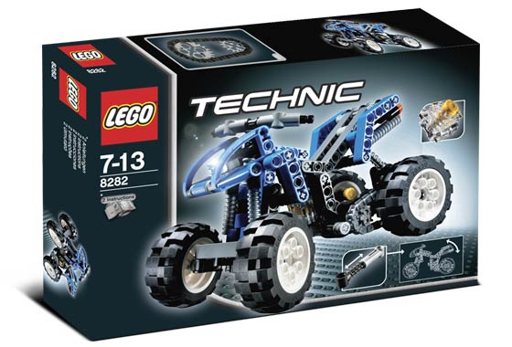 8282 Quad Bike (Retired) LEGO TECHNIC product image 1, provided for visual reference and product detail review