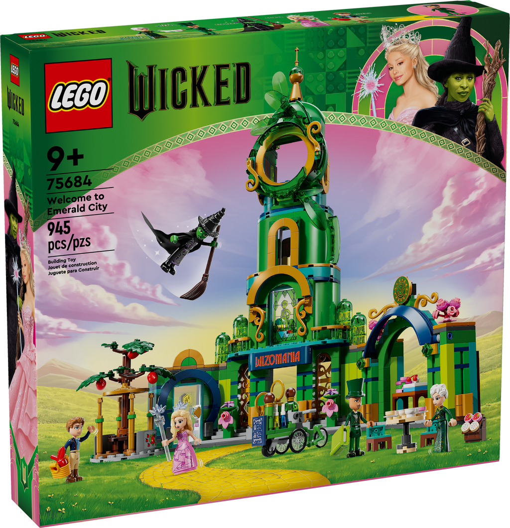 75684 Welcome to Emerald City (Retired) LEGO Wicked product image 1, provided for visual reference and product detail review