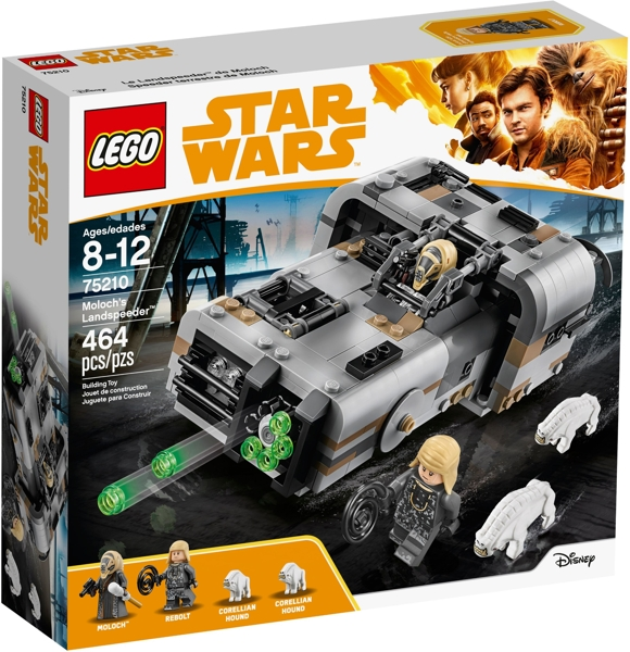 75210 Moloch's Landspeeder (Retired) LEGO Star Wars product image 1, provided for visual reference and product detail review