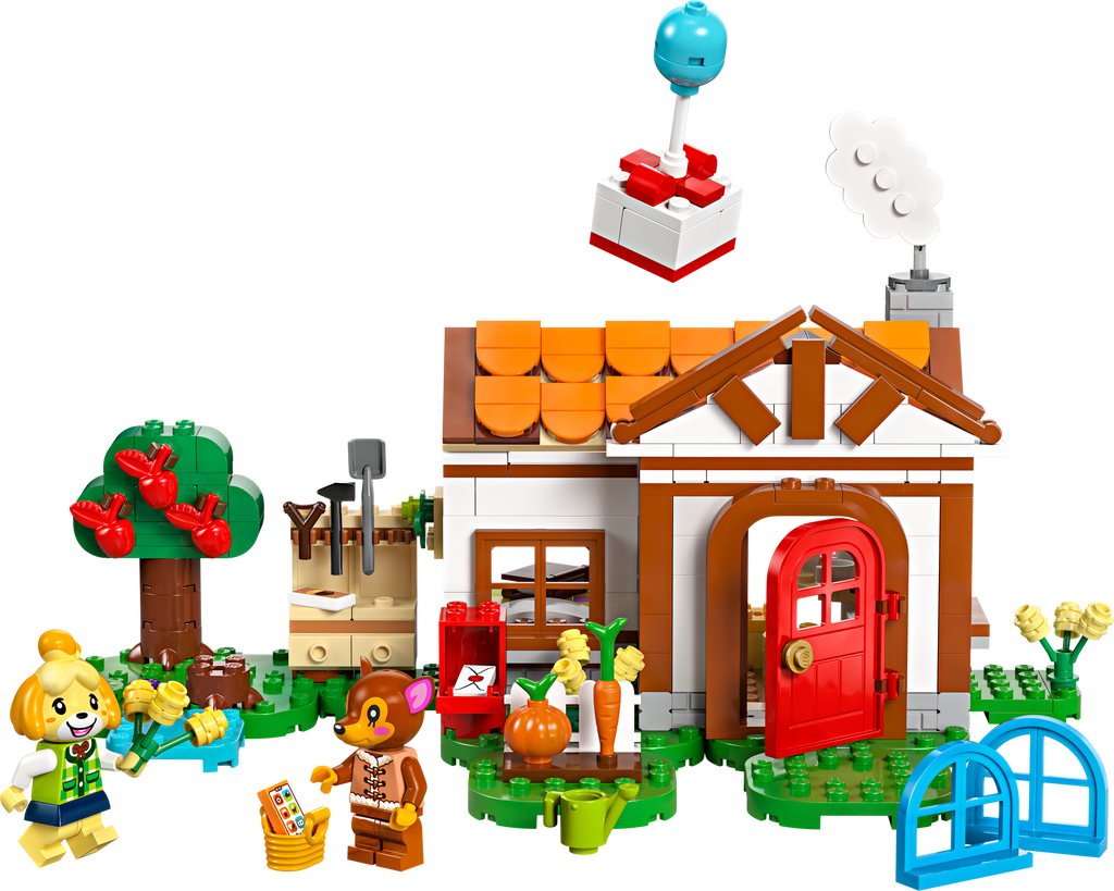 77049 Isabelle's House Visit (Retired) LEGO Animal Crossing product image 3, provided for visual reference and product