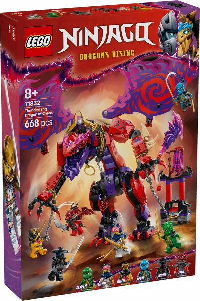 71832 Thunderfang Dragon of Chaos (Retired) LEGO Ninjago product image 1, provided for visual reference and product detail