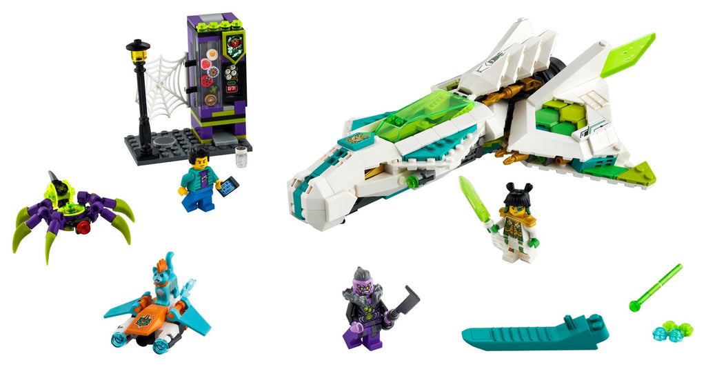 80020 White Dragon Horse Jet (Retired) LEGO Monkie Kid product image 2, provided for visual reference and product detail