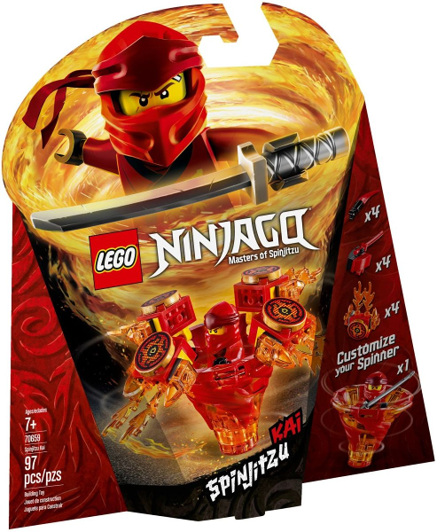 70659 Spinjitzu Kai (Retired) LEGO Ninjago product image 1, provided for visual reference and product detail review