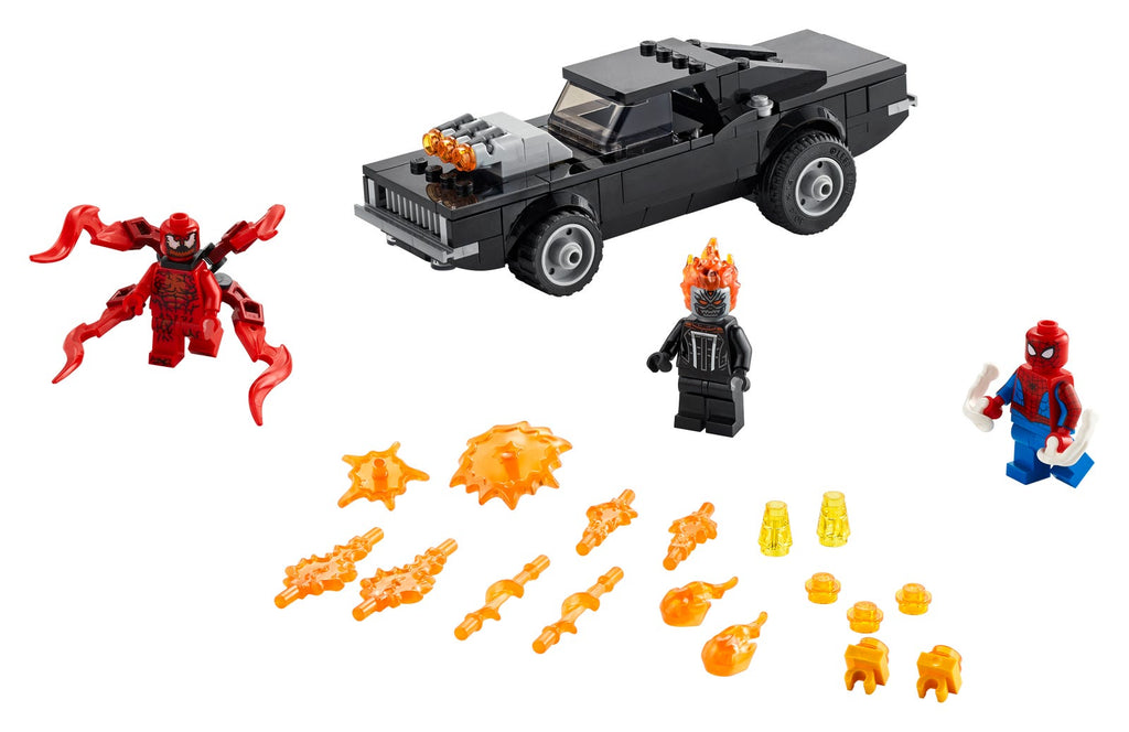 76173 Spider-Man and Ghost Rider vs. Carnage (Retired) LEGO Super Heroes product image 2, provided for visual reference and