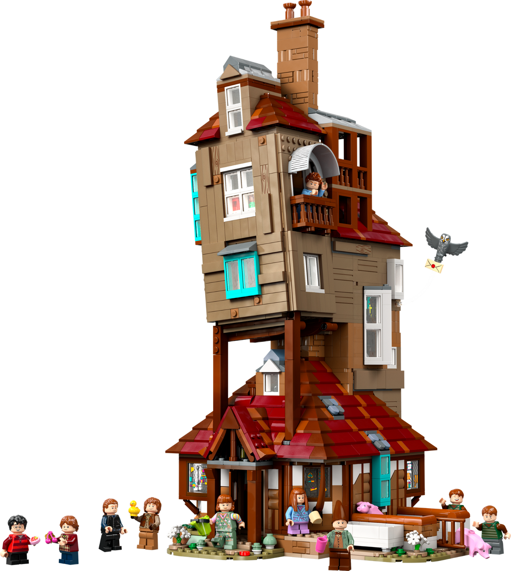 76437 The Burrow - Collectors' Edition (Retired) LEGO Harry Potter product image 2, provided for visual reference and