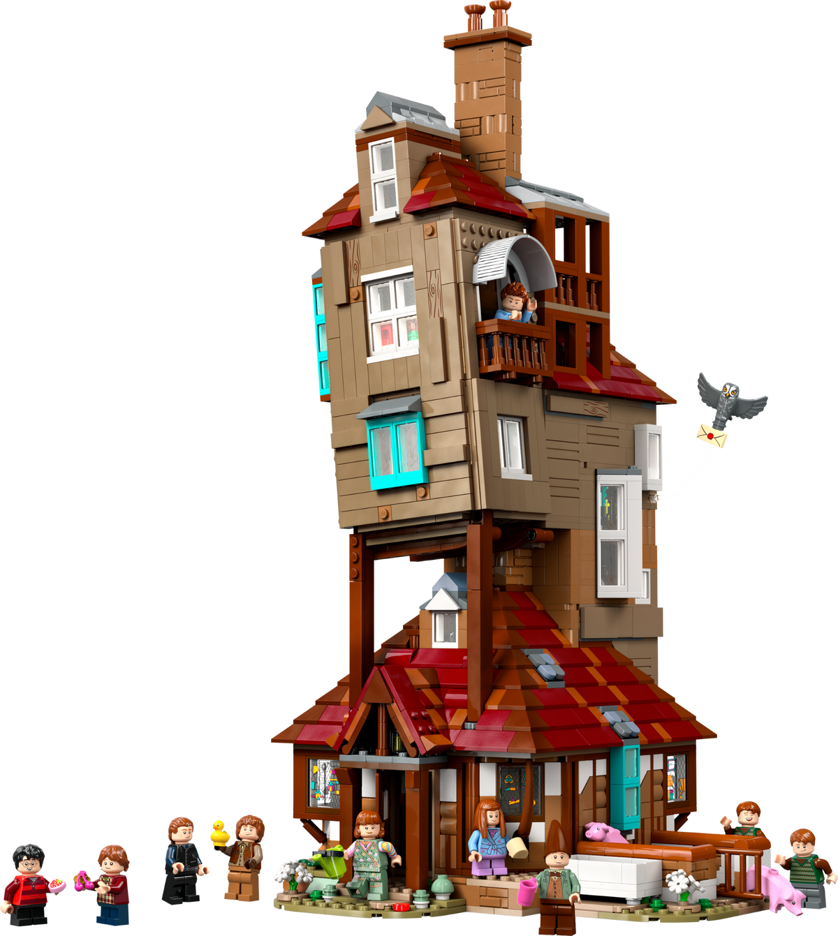 76437 The Burrow - Collectors' Edition (Retired) LEGO Harry Potter product image 2, provided for visual reference and