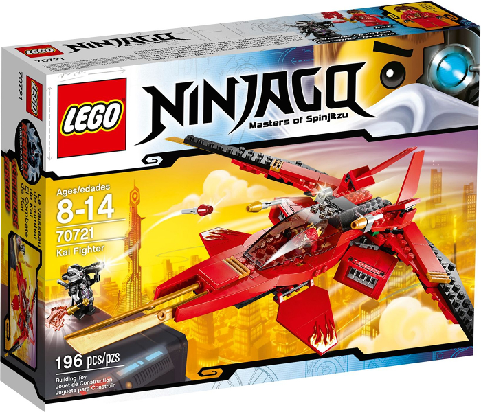 70721 Kai Fighter (Retired) LEGO Ninjago product image 1, provided for visual reference and product detail review