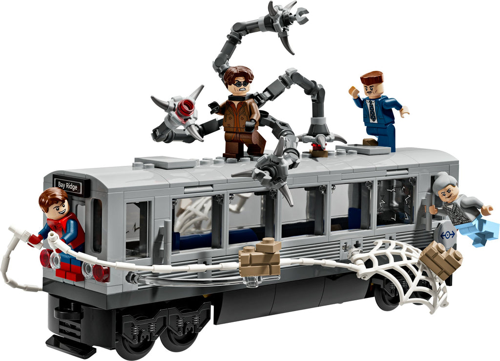 76321 Spider-Man vs. Doc Ock Subway Train Scene (Retired) LEGO Super Heroes product image 3, provided for visual reference