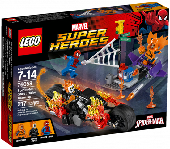 76058 Spider-Man: Ghost Rider Team-Up (Retired) LEGO Super Heroes product image 1, provided for visual reference and product