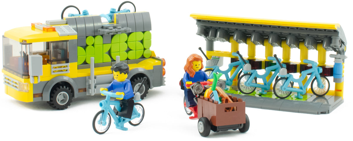 BL19012 Bikes! (Retired) LEGO Bricklink product image 2, provided for visual reference and product detail review