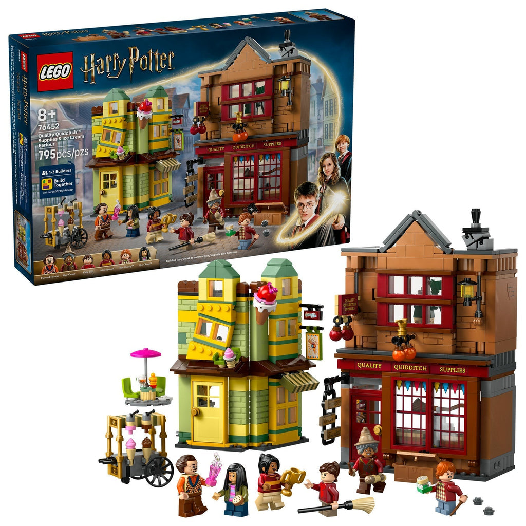76452 Quality Quidditch Supplies & Ice Cream Parlour (Retired) LEGO Harry Potter product image 2, provided for visual